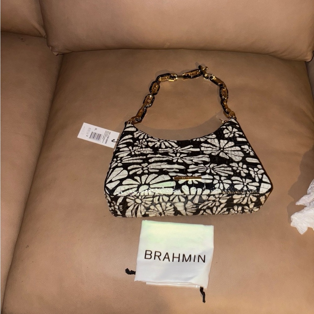 Brahmin Mod Esme Daisy Batik Melbourne Medium Shoulder Bag NWT